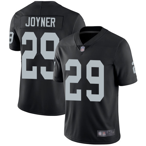 Men Oakland Raiders Limited Black Lamarcus Joyner Home Jersey NFL Football 29 Vapor Untouchable Jersey